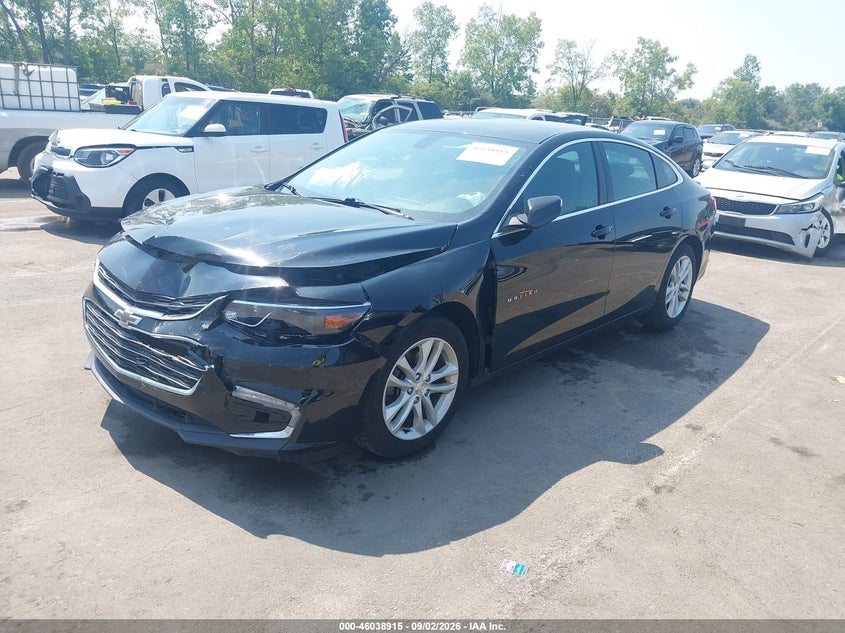 Vin: 1g1zd5st0jf250877, lot: 46538370, chevrolet malibu lt 20182