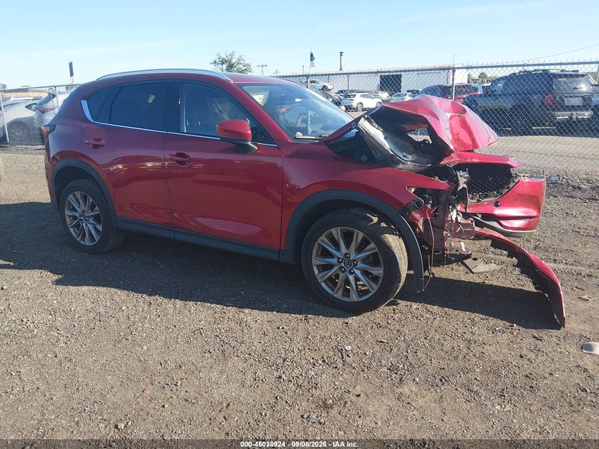 Vin: jm3kfbdm9m1462600, lot: 46538379, mazda cx-5 grand touring 20211