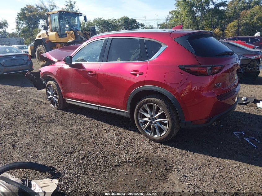 Vin: jm3kfbdm9m1462600, lot: 46538379, mazda cx-5 grand touring 20213