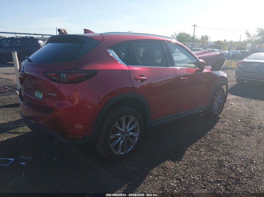Vin: jm3kfbdm9m1462600, lot: 46538379, mazda cx-5 grand touring 20214
