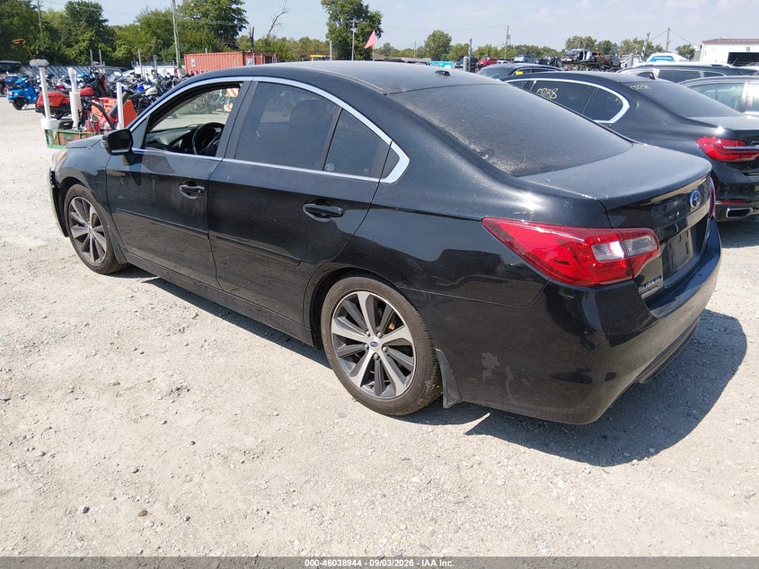 Vin: 4s3bnbl66f3037910, lot: 46538399, subaru legacy 2.5i limited 20153