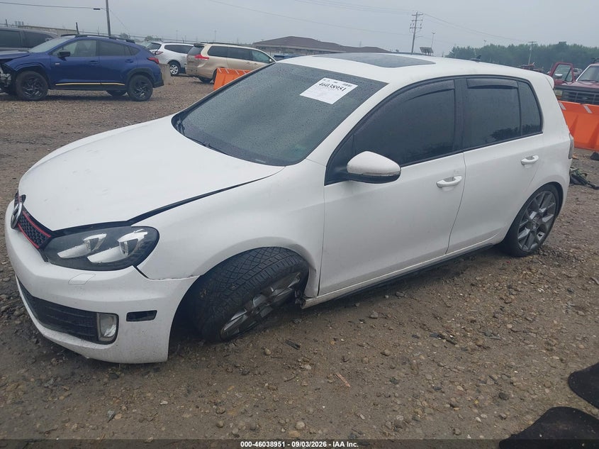VOLKSWAGEN GTI 2013 VIN WVWHD7AJ1DW119072