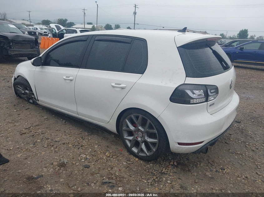 VOLKSWAGEN GTI 2013 VIN WVWHD7AJ1DW119072