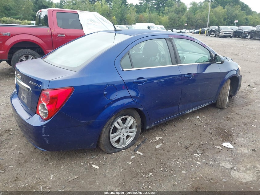 CHEVROLET SONIC 2013 VIN 1G1JC5SG7D4255559