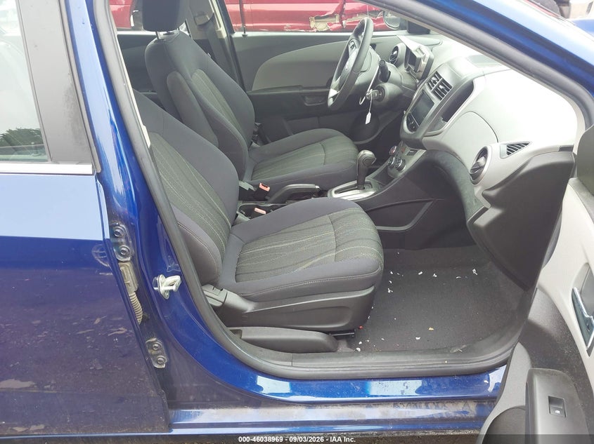 CHEVROLET SONIC 2013 VIN 1G1JC5SG7D4255559