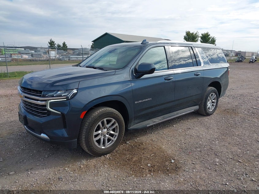 Vin: 1gnskckdxmr367498, lot: 46538433, chevrolet suburban 4wd lt 20212