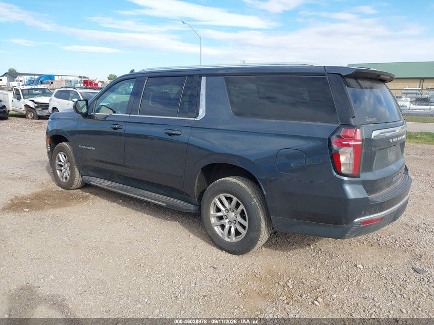 Vin: 1gnskckdxmr367498, lot: 46538433, chevrolet suburban 4wd lt 20213