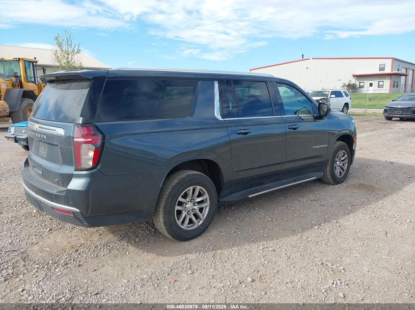 Vin: 1gnskckdxmr367498, lot: 46538433, chevrolet suburban 4wd lt 20214