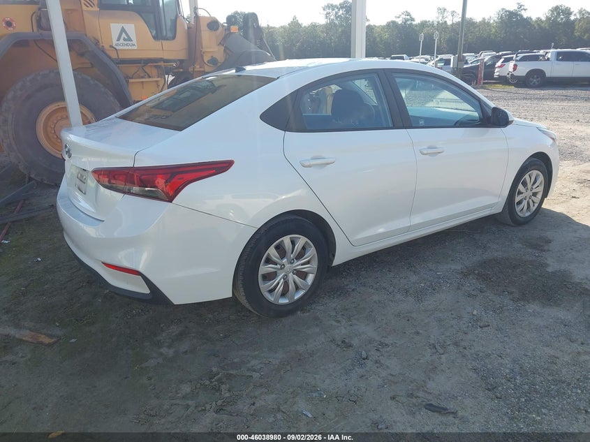 Vin: 3kpc24a68le116141, lot: 46538435, hyundai accent se 20204