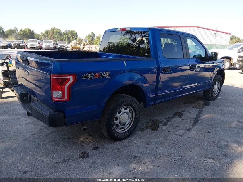 Vin: 1ftew1e83hkd63658, lot: 46538453, ford f-150 xl 20174