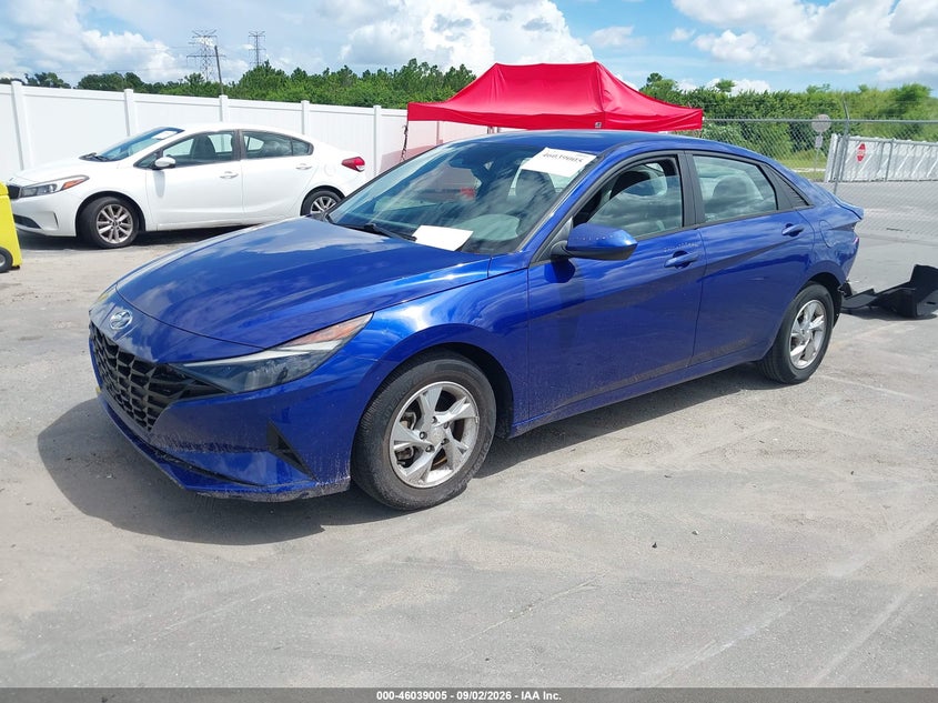 2021 HYUNDAI ELANTRA auction photo 2