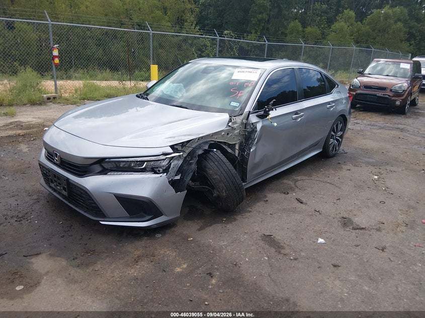 Vin: 2hgfe1f77rh313465, lot: 46538510, honda civic ex 20242