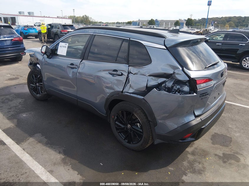 Vin: 7mufbabgxtv101901, lot: 46538513, toyota corolla cross hybrid xse 20263