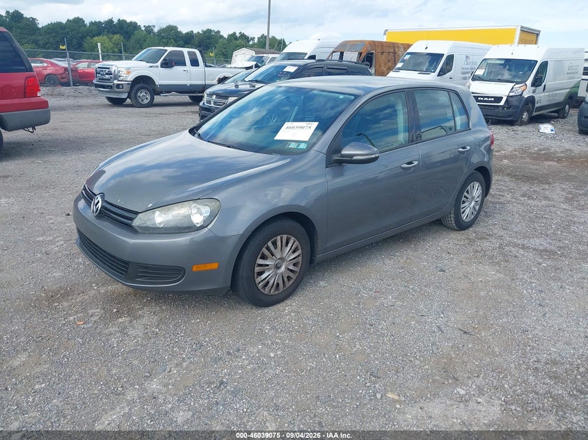 2012 VOLKSWAGEN GOLF auction photo 2