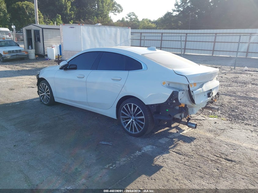 Vin: wba53ak03m7j06808, lot: 46538546, bmw 228i gran coupe sdrive 20213