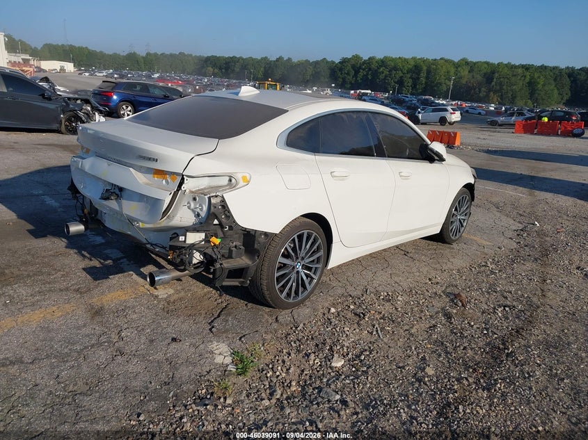 Vin: wba53ak03m7j06808, lot: 46538546, bmw 228i gran coupe sdrive 20214