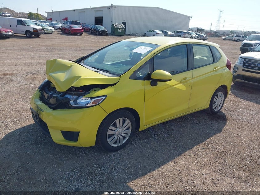 Vin: jhmgk5h51hs019550, lot: 46538548, honda fit lx 20172