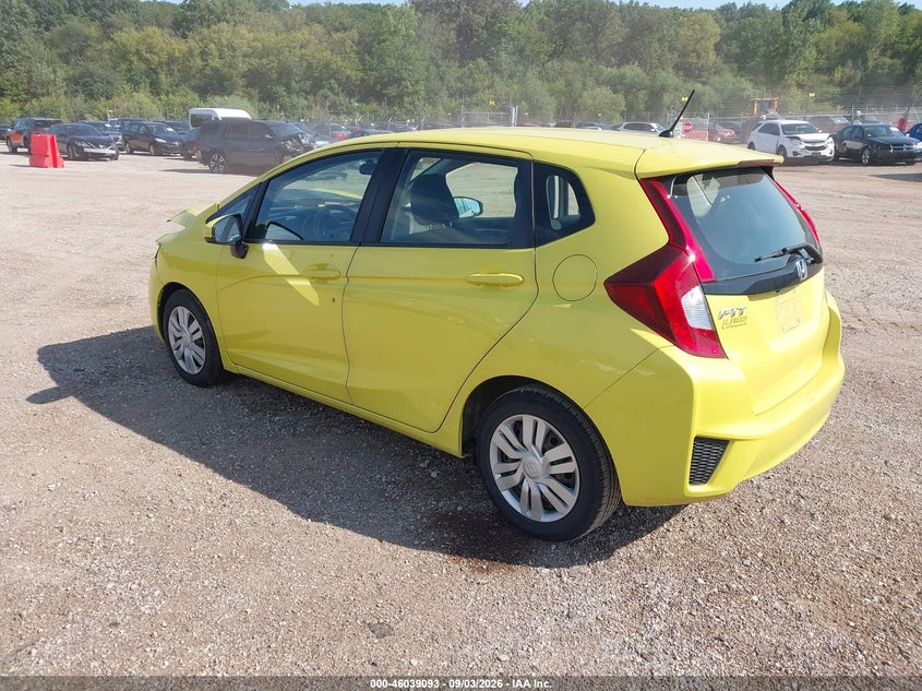 Vin: jhmgk5h51hs019550, lot: 46538548, honda fit lx 20173