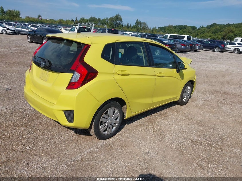 Vin: jhmgk5h51hs019550, lot: 46538548, honda fit lx 20174