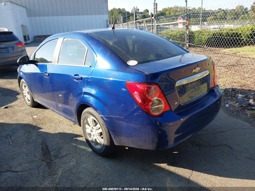 Vin: 1g1jc5sh4e4222402, lot: 46538568, chevrolet sonic lt auto 20143