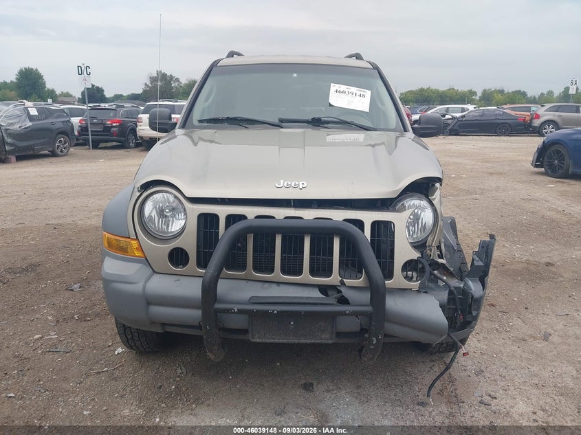 JEEP LIBERTY 2006 VIN 1J4GL48K76W150691