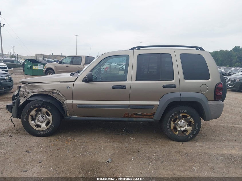 JEEP LIBERTY 2006 VIN 1J4GL48K76W150691