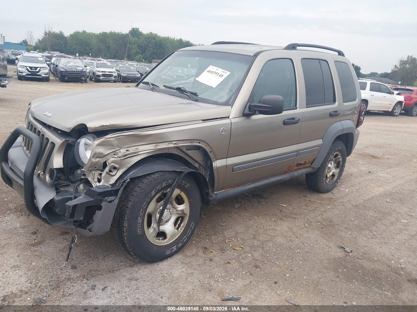JEEP LIBERTY 2006 VIN 1J4GL48K76W150691