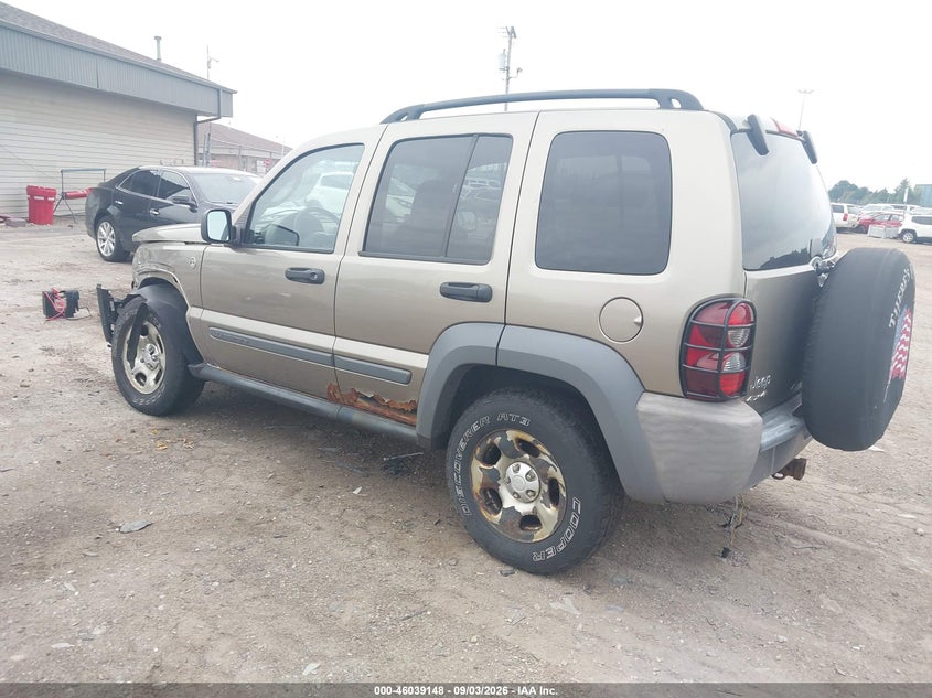JEEP LIBERTY 2006 VIN 1J4GL48K76W150691