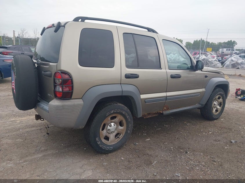 JEEP LIBERTY 2006 VIN 1J4GL48K76W150691