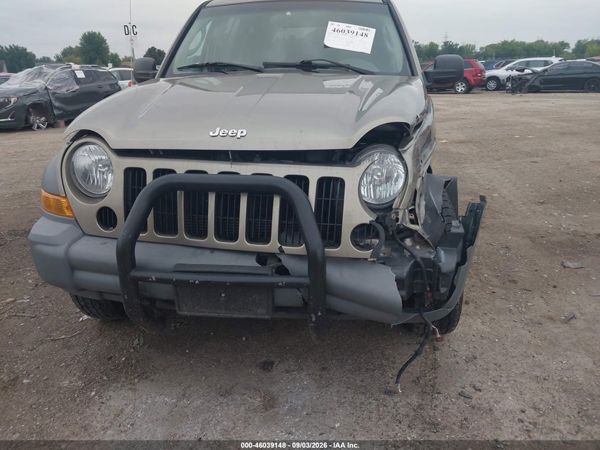 JEEP LIBERTY 2006 VIN 1J4GL48K76W150691