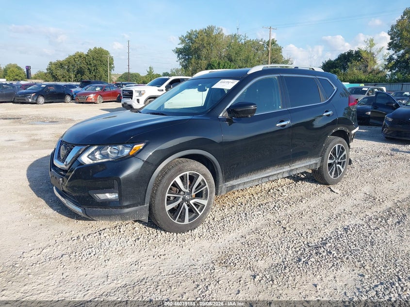 Vin: 5n1at2mv5kc821511, lot: 46538610, nissan rogue sl 20192