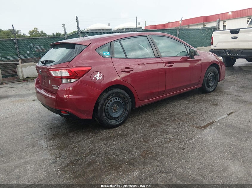 2017 SUBARU IMPREZA auction photo 4