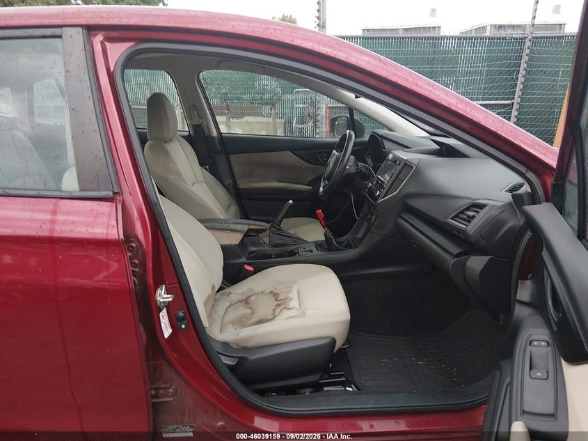 2017 SUBARU IMPREZA auction photo 5