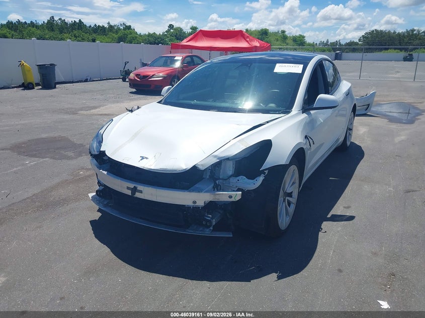 TESLA MODEL 3 2022 VIN 5YJ3E1EA0NF328467