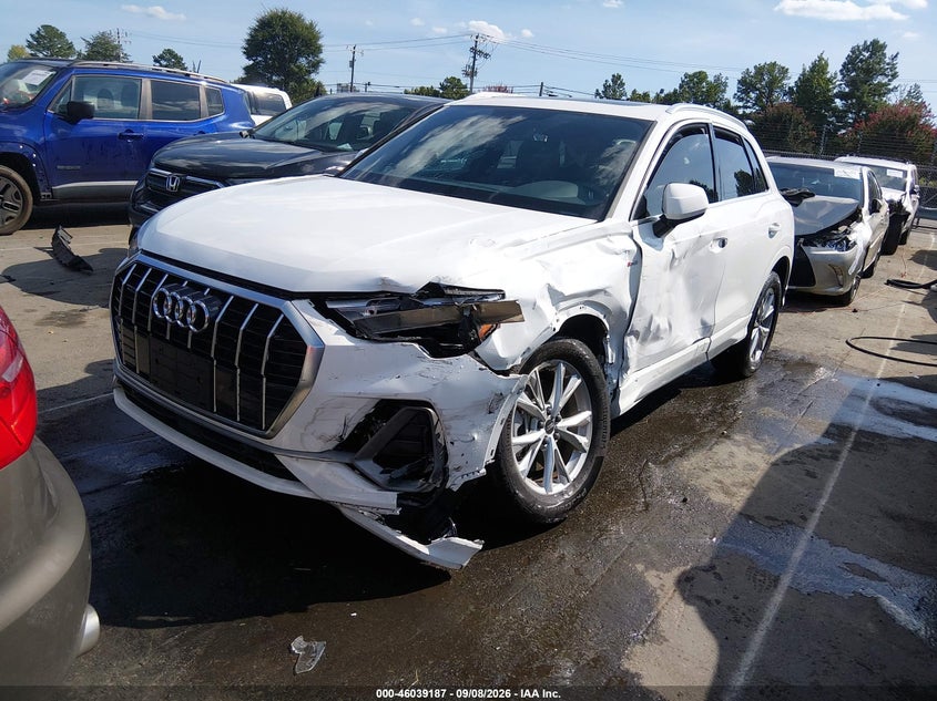Vin: wa1decf31n1113649, lot: 46538642, audi q3 premium 45 tfsi s line quattro tiptronic 20222