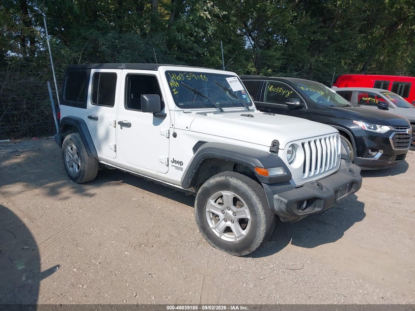 2020 JEEP WRANGLER UNLIMITED auction photo 1