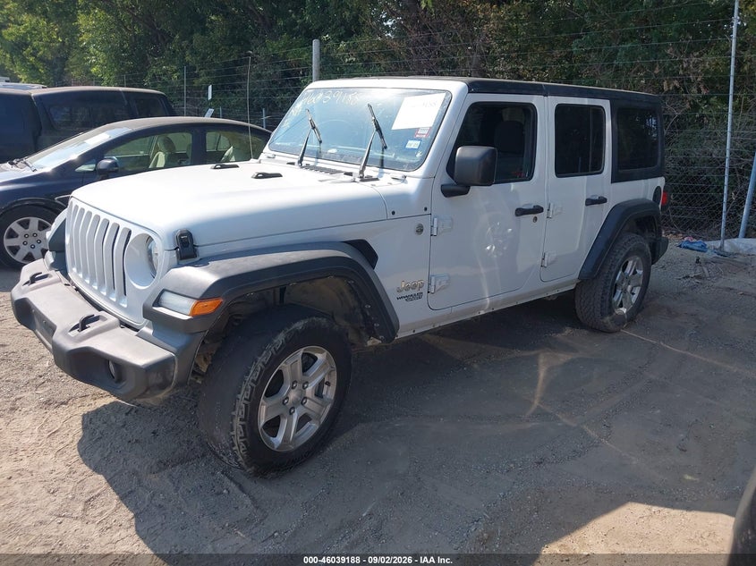 2020 JEEP WRANGLER UNLIMITED auction photo 2
