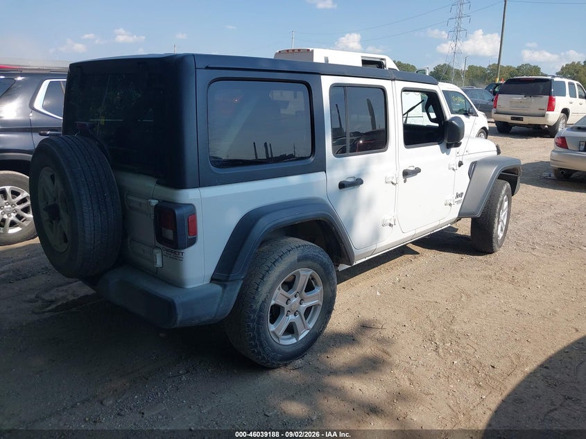 2020 JEEP WRANGLER UNLIMITED auction photo 4