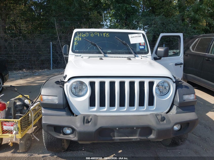 2020 JEEP WRANGLER UNLIMITED auction photo 6