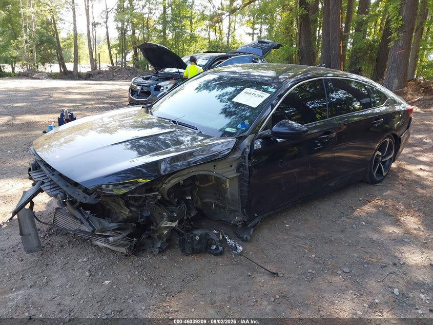 Vin: 1hgcv1f39ja230848, lot: 46538664, honda accord sport 20182