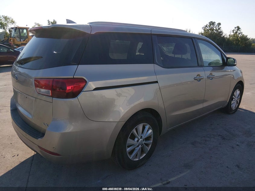 KIA SEDONA 2016 VIN KNDMB5C14G6120310