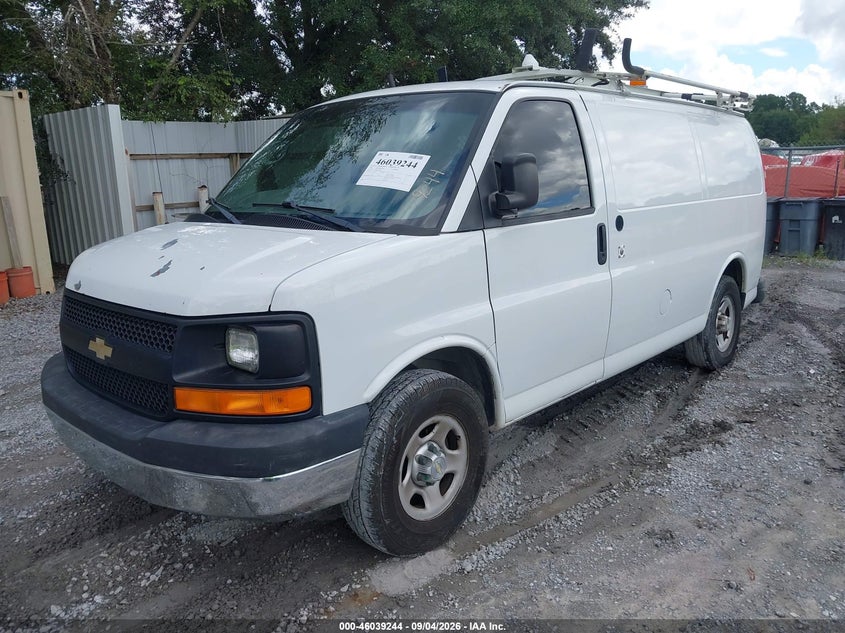 CHEVROLET EXPRESS 2008 VIN 1GCFG15XX81195421