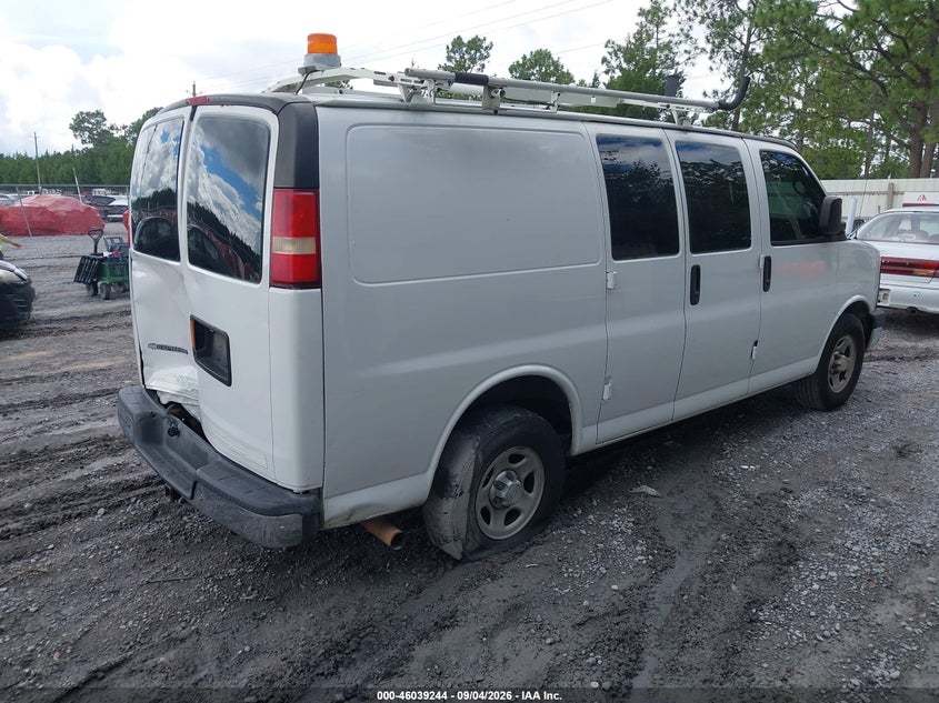CHEVROLET EXPRESS 2008 VIN 1GCFG15XX81195421