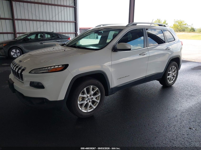2018 Jeep Cherokee Latitude 4X4, Обычный износ, IAAI, VIN 1C4PJMCB7JD559278 — фото 2