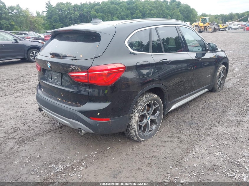 2016 BMW X1 SPORT UTILITY VEHICLE 2.0L I-4 DI, DOHC, VVT, TURBO, PREMIUM , 228HP