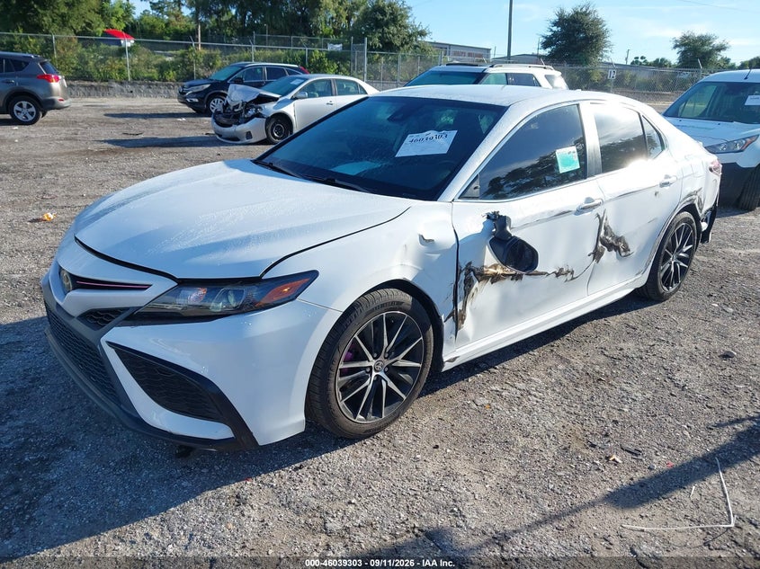 Vin: 4t1g11ak9nu073803, lot: 46538760, toyota camry se 20222