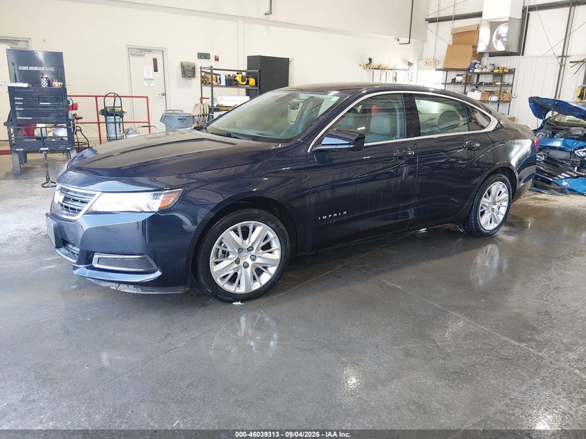 2019 Chevrolet Impala Ls, Обычный износ, IAAI, VIN 2G11X5S34K9140025 — фото 2