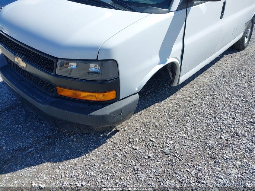 CHEVROLET EXPRESS 2500 2019 VIN 1GCWGAFGXK1328247