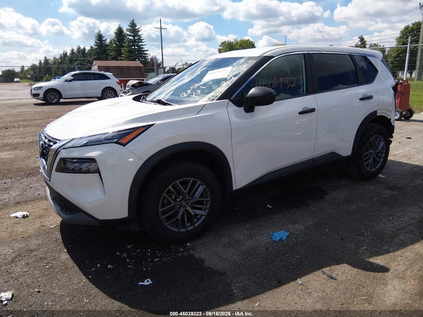 Vin: 5n1bt3ab8pc906967, lot: 46538778, nissan rogue s intelligent awd 20232