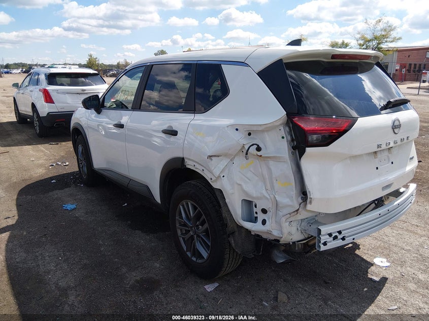 Vin: 5n1bt3ab8pc906967, lot: 46538778, nissan rogue s intelligent awd 20233